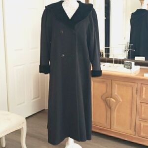 Winter Coat Long Hooded Vintage